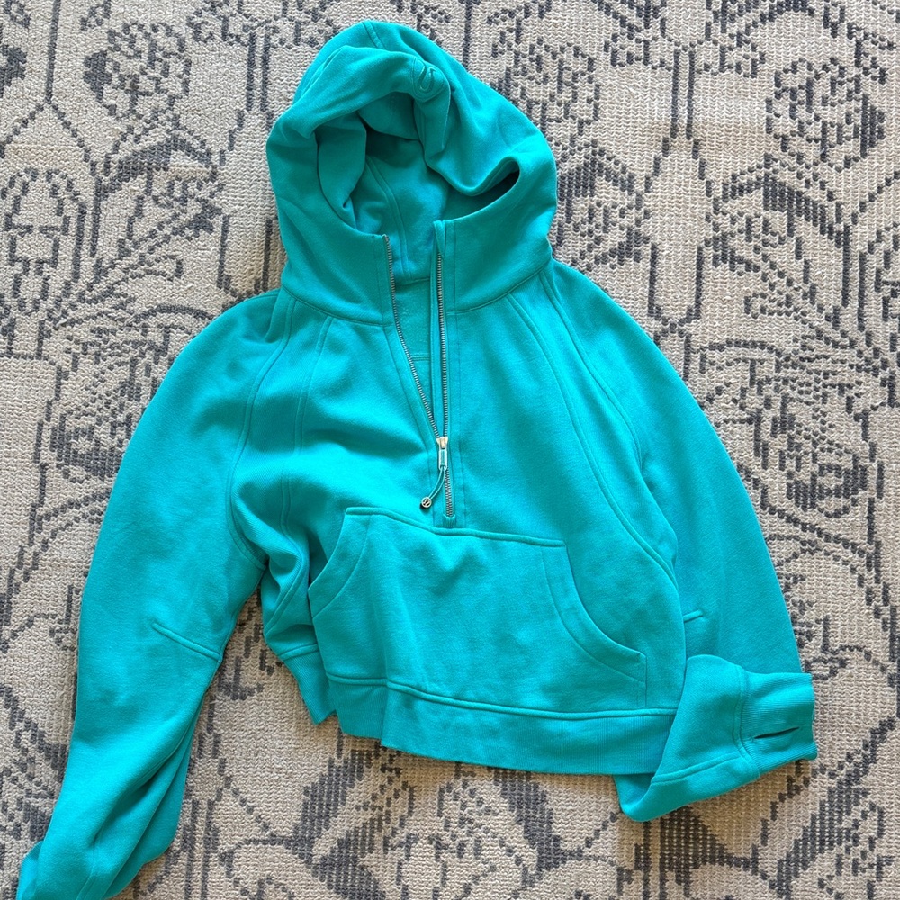 Scuba Half Zip with Hood